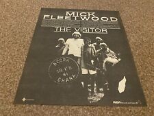 FRAMED ADVERT 13X11 MICK FLEETWOOD - THE VISITOR picture