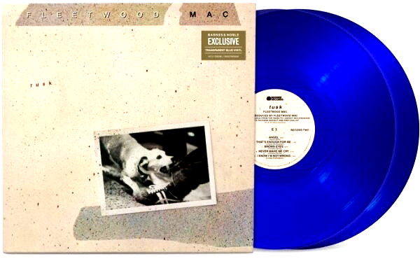 Fleetwood Mac TUSK Transparent Blue Colored Vinyl LP Stevie Nicks Buckingham NEW
