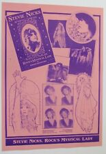 Stevie Nicks Book Promo Poster 1993 - Limited Edition RARE Fleetwood Mac picture