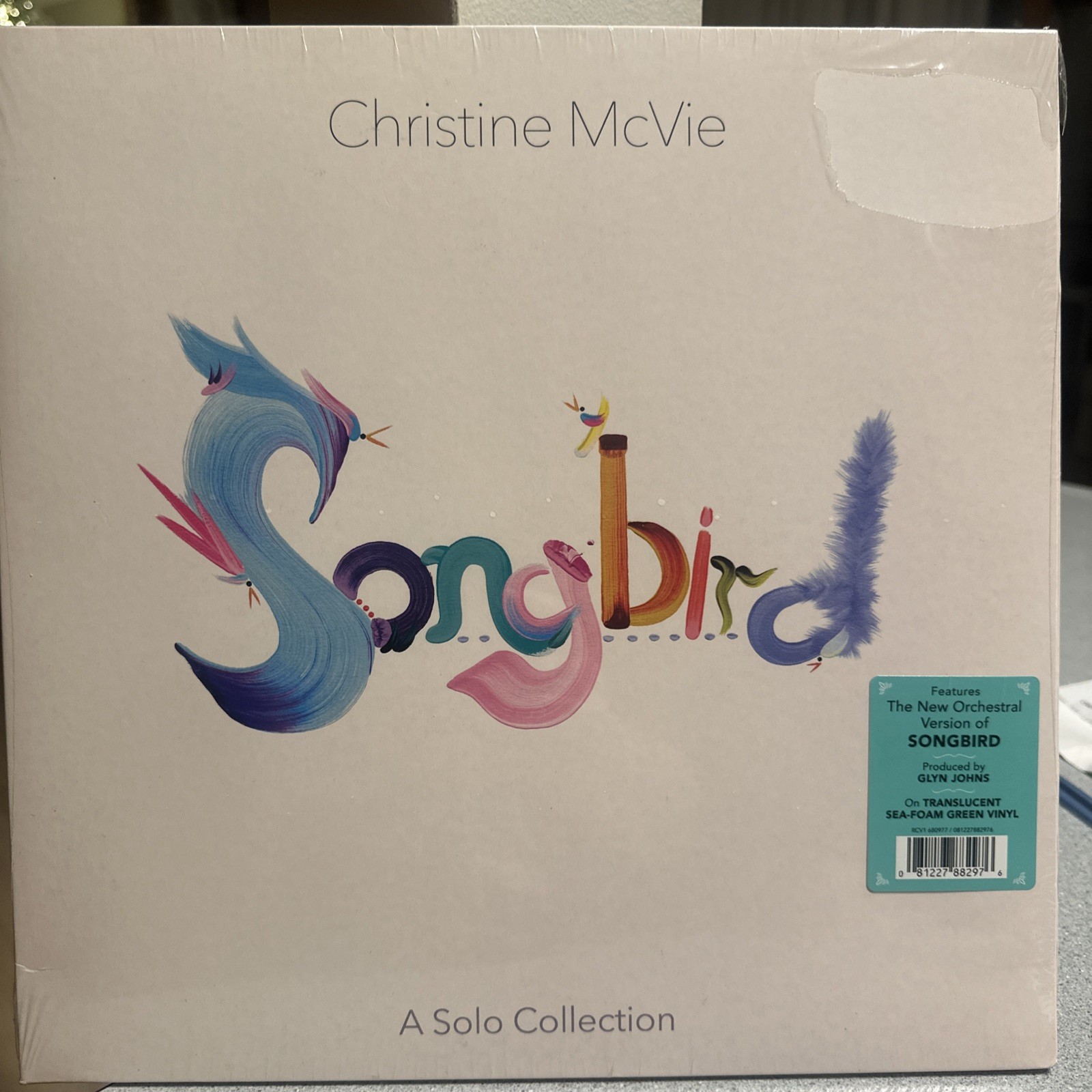 Christine McVie Songbird A Solo Collection translucent seafoam green vinyl New