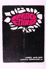 Fleetwood Mac Programme Colosseum Christine Perfect Spring Thing April 1970 picture