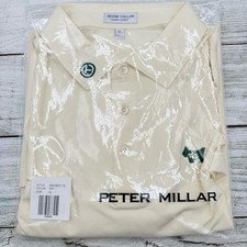 New Scotty Cameron Peter Millar Cirle T polo Scotty Dog Yellow Green XL NWT picture